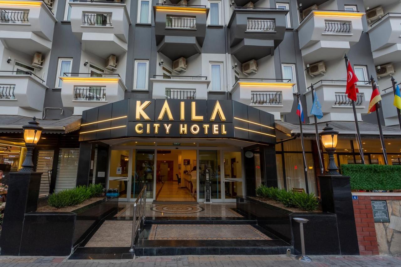 Kaila City Hotel Alanya Bagian luar foto